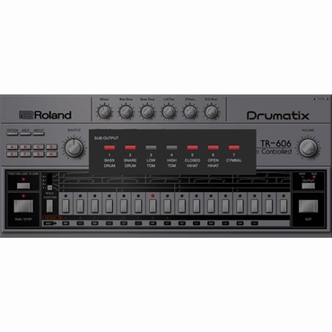 Roland TR-606 Software Rhythm Composer [Lifetime Key] (ローランド)(ソフトシンセ)(オンライン納品)(2時間以内に納品) 画像4