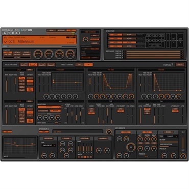 Roland JD-800 Model Expansion [Lifetime Key] (ローランド)(ソフトシンセ)(オンライン納品)(2時間以内に納品) 画像1