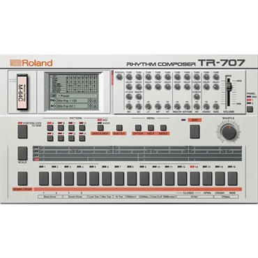 Roland TR-707 Software Rhythm Composer [Lifetime Key] (ローランド)(ソフトシンセ)(オンライン納品)(2時間以内に納品) 画像3