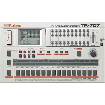 Roland TR-707 Software Rhythm Composer [Lifetime Key] (ローランド)(ソフトシンセ)(オンライン納品)(2時間以内に納品) 画像4