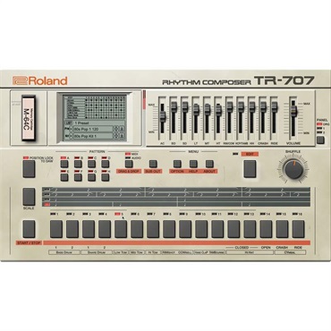 Roland TR-707 Software Rhythm Composer [Lifetime Key] (ローランド)(ソフトシンセ)(オンライン納品)(2時間以内に納品) 画像5