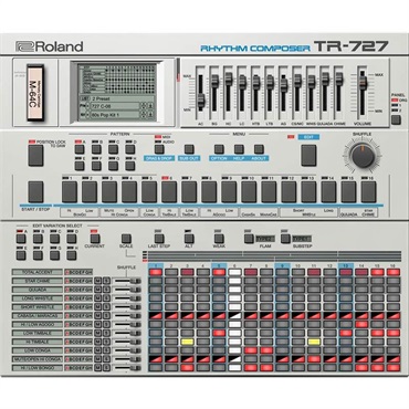 Roland TR-727 Software Rhythm Composer [Lifetime Key] (ローランド)(ソフトシンセ)(オンライン納品)(2時間以内に納品) 画像1