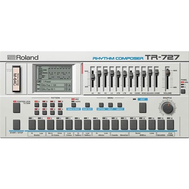 Roland TR-727 Software Rhythm Composer [Lifetime Key] (ローランド)(ソフトシンセ)(オンライン納品)(2時間以内に納品) 画像2