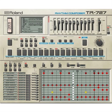 Roland TR-727 Software Rhythm Composer [Lifetime Key] (ローランド)(ソフトシンセ)(オンライン納品)(2時間以内に納品) 画像6