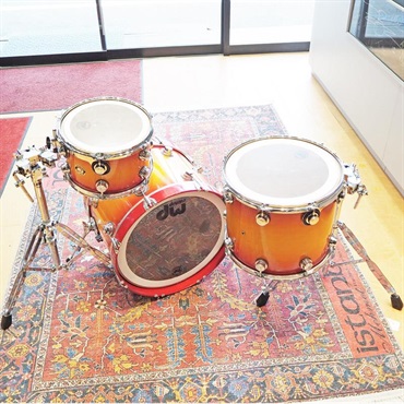 dw USED 中古 1998's Collector's Maple 3pc Drum Kit [BD20，TT12&15/樹脂製ハードケース付属] 画像8