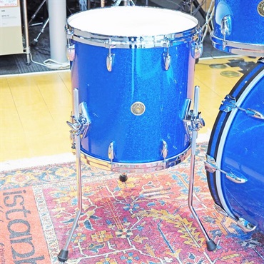 GRETSCH USED 中古 USA Custom 4pc Drum Kit -Blue Sparkle- [BD22，FT14、TT12、TT10] 画像6