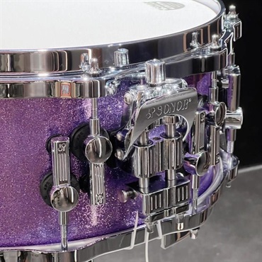 SONOR USED 中古品 SQ2 System Snare Drum - Maple Vintage 14×6 - Amethyst Sparkle 【特注品】 画像1