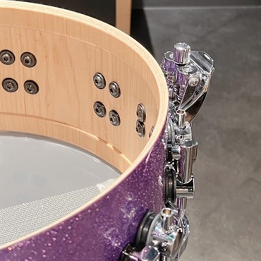 SONOR USED 中古品 SQ2 System Snare Drum - Maple Vintage 14×6 - Amethyst Sparkle 【特注品】 画像4
