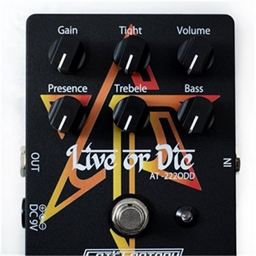 CAT’S Factory 【箱に直筆サイン入り！】AT-222ODD Live or Die/OverDrive Distortion [AKIRA TAKASAKI Signature Pedal]（キャッツファクトリー）オーバードライブ　ディストーション　高崎晃 画像5