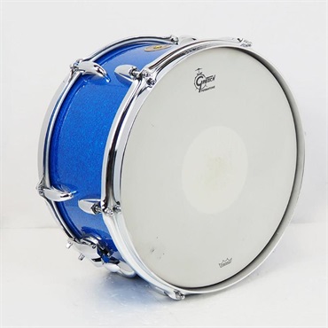 GRETSCH USED 中古 USA Custom Series 13×6.5 Snare Drum [Blue Sparkle] 画像3
