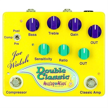 Analog Alien 【夏のボーナスセール】【WEB限定在庫処分セール】Joe Walsh Double Classic （アナログ エイリアン コンプレッサー オーバードライブ） 画像1