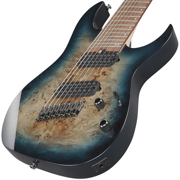 Ibanez RGMS8PB-CBS (Cosmic Blue Starburst) 画像2