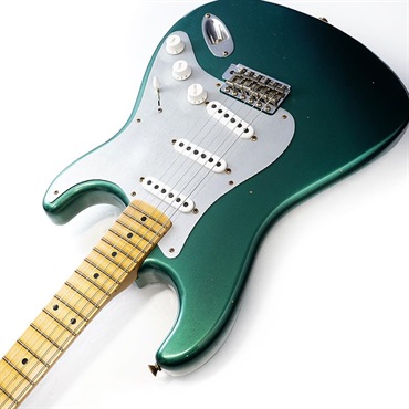 Fender Custom Shop IKEBE 50th Anniversary 1955 Stratocaster Journeyman Relic Metallic Green SN. R144189 画像5
