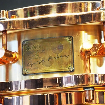 SONOR USED 中古 HLD-593 [Horst Link Signature Bell Bronze 14×4/セミハードケース付属] 画像2