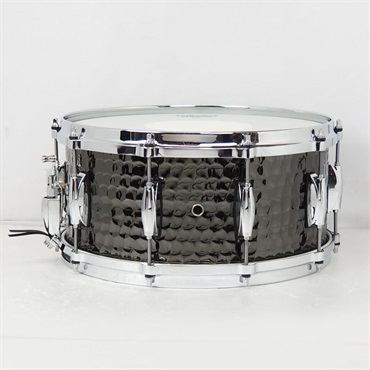 GRETSCH 【史上最大決算セール】S1-6514-BSH [Full Range Snare Drum / Hammered Black Steel 14×6.5]【店頭展示特価品】 画像1