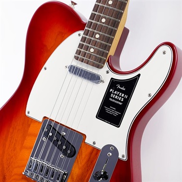 Fender MEX Player II Telecaster (Aged Cherry Burst/Rosewood) [Chambered Body]  【B級特価】 画像3