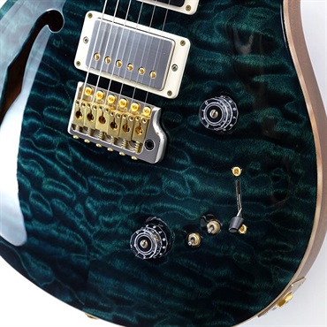 P.R.S. Ikebe 50th Anniversary Wood Library Special Semi-Hollow (Teal) [SN.0402032] 【2025年生産品】 画像4