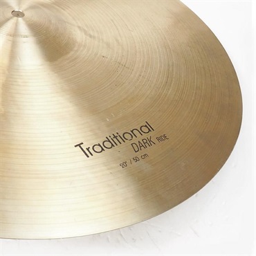 Istanbul／Agop USED 中古 Traditional Dark Ride 20 [2020g/リベットホール×1あり] 画像3