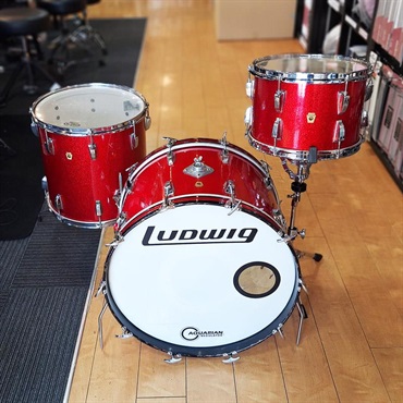 Ludwig 60s 3pc Drum Set [22BD，13TT，16FT][Protectionracketケース&タムマウント用スネアスタンド付属] 画像1