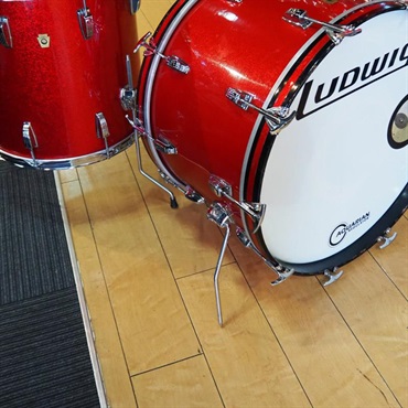 Ludwig 60s 3pc Drum Set [22BD，13TT，16FT][Protectionracketケース&タムマウント用スネアスタンド付属] 画像6