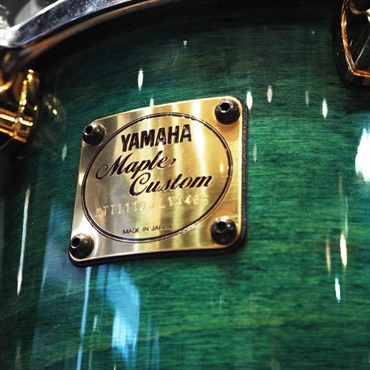 YAMAHA USED 中古 90s Maple Custom TomTom 10×8 [MTT1110J/Turquoise Maple][Made In Japan/後期型ラグ] 画像2