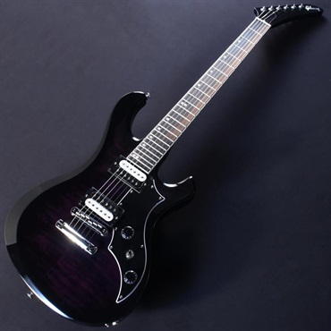 Gibson 【GIBSON×AQUBEストラッププレゼント】Victory Figured Top (Dark Purple Burst) #215550183 画像1