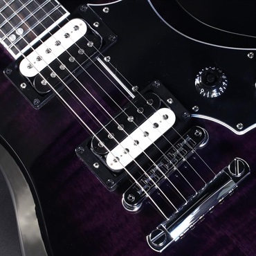 Gibson 【GIBSON×AQUBEストラッププレゼント】Victory Figured Top (Dark Purple Burst) #215550183 画像3