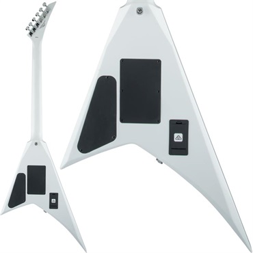 Jackson X Series Rhoads RRX24M (Snow White with Black Pinstripes) 画像1