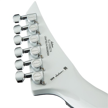 Jackson X Series Rhoads RRX24M (Snow White with Black Pinstripes) 画像4