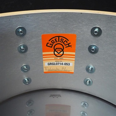 GRETSCH 【秋のスーパーセール】GRGL0714S6NK140 [Gretsch 140th.Anniversary Snare Drum 14×7]【認定書欠品特価】 画像9