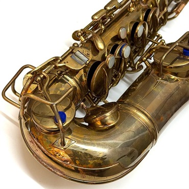 その他ブランド(管楽器・吹奏楽器) USED 中古 セルマーUSA アルトサックス C.G.CONN Stencil Relacquer GL S/N:P22xx0 【現状お渡し品】 画像4