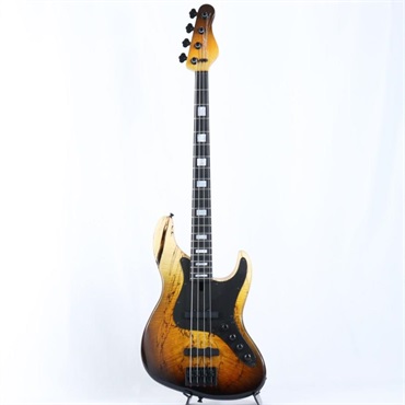 Brubaker JXB4 USA CUSTOM Spalted Maple Top (Gloss Spalted Caramel Fade) [2025NAMM Show出展モデル] 【夏のボーナスセール】 画像1