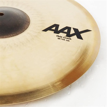 SABIAN USED 中古 AAX Thin Crash 18 Brilliant [1310g] 画像3
