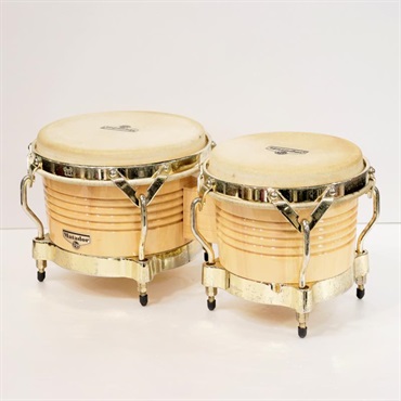 LP USED 中古 M201-AW [Matador Wood Bongos / Natural， Gold Tone] 画像1