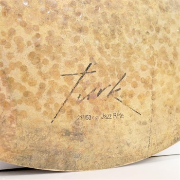 Istanbul／Agop USED 中古 Custom Turk Jazz Ride 21'' [2050g / リベット×2] 画像1