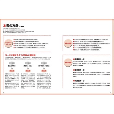 リットーミュージック 基本５コードを変形！あらゆるギター・コードが身につく学習帳　新装版 画像1