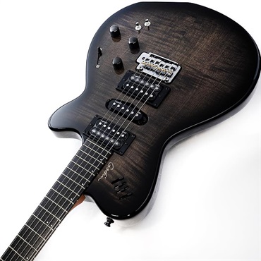 Godin XTSA(Synth-Acces) Trans Black Flame 展示特価 画像5