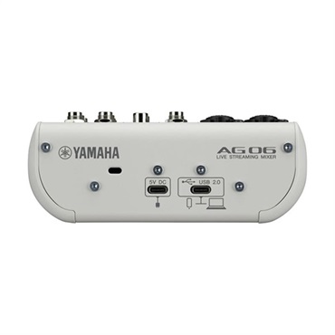 YAMAHA AG06MK2 W + OYAIDE製高品質USBケーブルセット (ヤマハ)(USBミキサー)(配信用インターフェース)(Type C to C 1.0m)(オヤイデ) 画像3