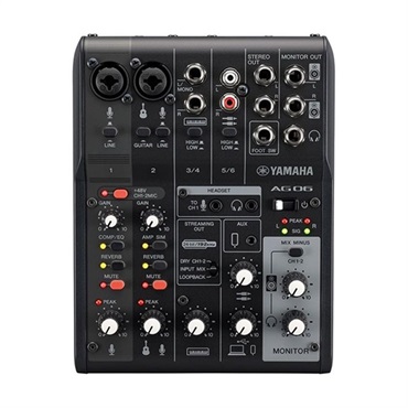 YAMAHA 【予約商品・次回5月以降入荷予定】AG06MK2 B + OYAIDE製高品質USBケーブルセット (ヤマハ)(USBミキサー)(配信用インターフェース)(Type C to C 1.0m)(オヤイデ) 画像2