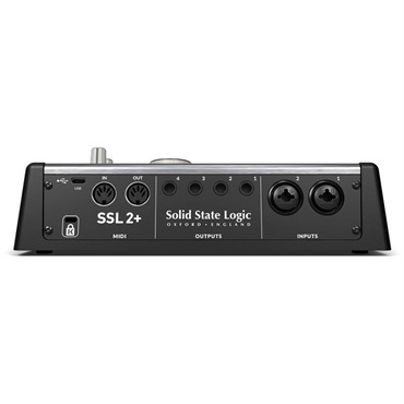 SSL(Solid State Logic) SSL2+MKII + OYAIDE製高品質USBケーブルセット(Type C to C 1.0m)(SSL2+MK2)(2in/4out USB 2.0 Type C)(オーディオインターフェイス)(エスエスエル)(DTM)(オヤイデ) 画像3