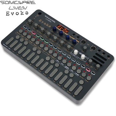 SONICWARE LIVEN Evoke (純正アダプターセット) ソニックウェア アコーストロニック・シンセサイザー × グラニュラー・エフェクト 画像1