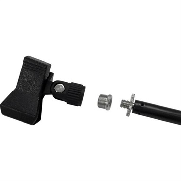 キョーリツ MBCS-02/WH (ホワイト)(マイクスタンド)(ブームタイプ)(クリップ式マイクホルダー ソフトケース付き) 画像3