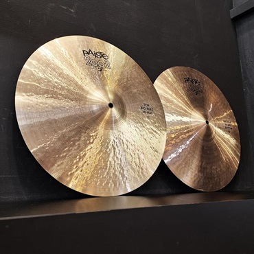 PAiSTe USED 中古 2002 Black Big Beat Hihat 16 pair [Top:938g/Bottom:1156g] 画像1