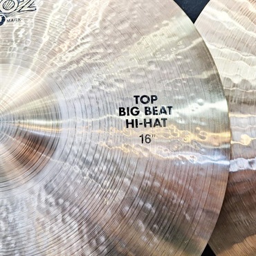 PAiSTe USED 中古 2002 Black Big Beat Hihat 16 pair [Top:938g/Bottom:1156g] 画像4