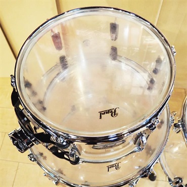 Pearl USED 中古 CRB525FP/C #730 [CRYSTAL BEAT 5pc Shell Pack/BD22，FT16＆14，TT12＆10 / カラー：Ultra Clear] 画像5