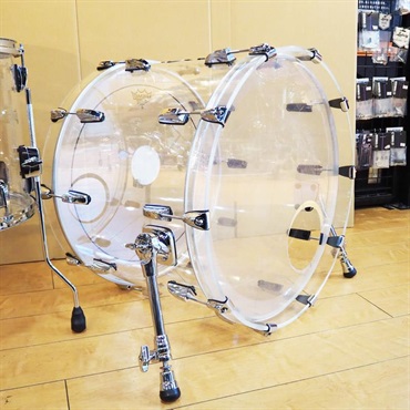 Pearl USED 中古 CRB525FP/C #730 [CRYSTAL BEAT 5pc Shell Pack/BD22，FT16＆14，TT12＆10 / カラー：Ultra Clear] 画像7