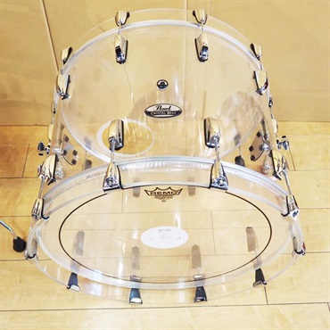 Pearl USED 中古 CRB525FP/C #730 [CRYSTAL BEAT 5pc Shell Pack/BD22，FT16＆14，TT12＆10 / カラー：Ultra Clear] 画像8