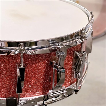 CANOPUS USED 中古品 JSB-1455 Rose Sparkle Lacquer [刃 II YAIBA Birch Snare Drum 14×5.5] 画像1