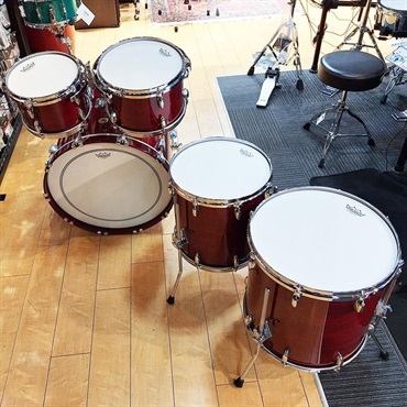 GRETSCH USED 中古 USA Custom 5pc Drum Kit [BD22.TT10.TT12.FT14.FT16/BDフープ交換あり] 画像7