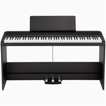 KORG 【夏のボーナスセール】(台数限定・純正ピアノダストカバー付)コルグ 電子ピアノ デジタルピアノ B2+SP BLACK +純正ピアノイス(PC-300BK)セット (ヘッドホン・お手入れクロス付) (※沖縄・離島送料別途お見積もり) 画像2